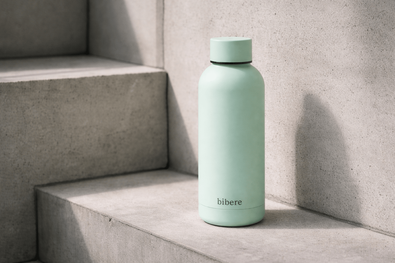 Bibere Bottle – Premium Edelstahl Trinkflasche Mint Breeze - Bibere