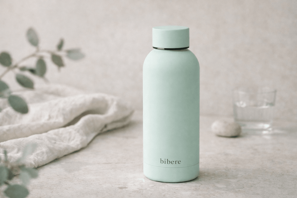 Bibere Bottle – Premium Edelstahl Trinkflasche Mint Breeze - Bibere