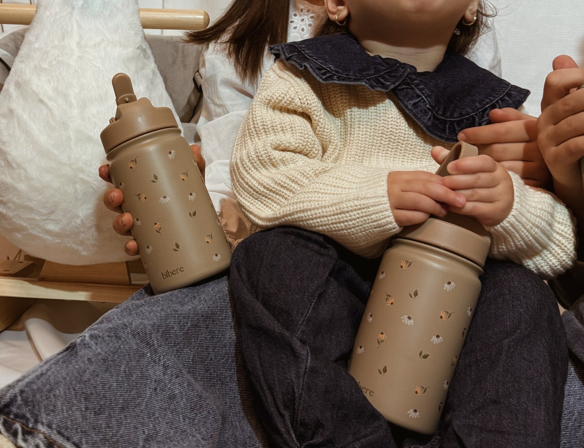 Bibere Kids Bottle – Daisy Sand - Bibere
